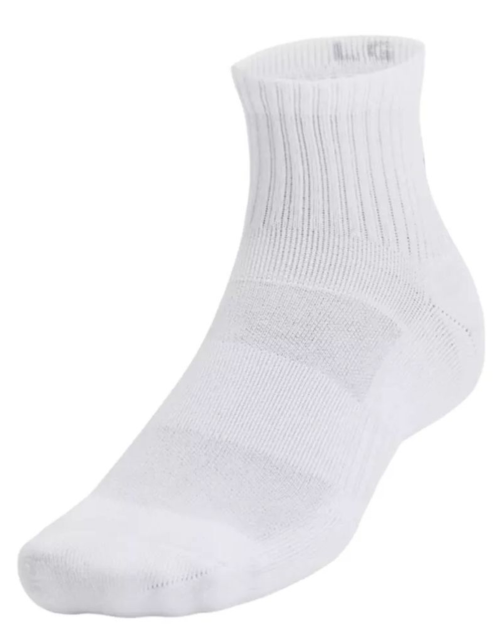 Теннисные носки Under Armour Training Cotton Quarter-Crew 3P - white