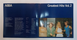 Винтажная виниловая пластинка LP Сборник ABBA Greatest Hits Vol. 2 (Germany 1979)