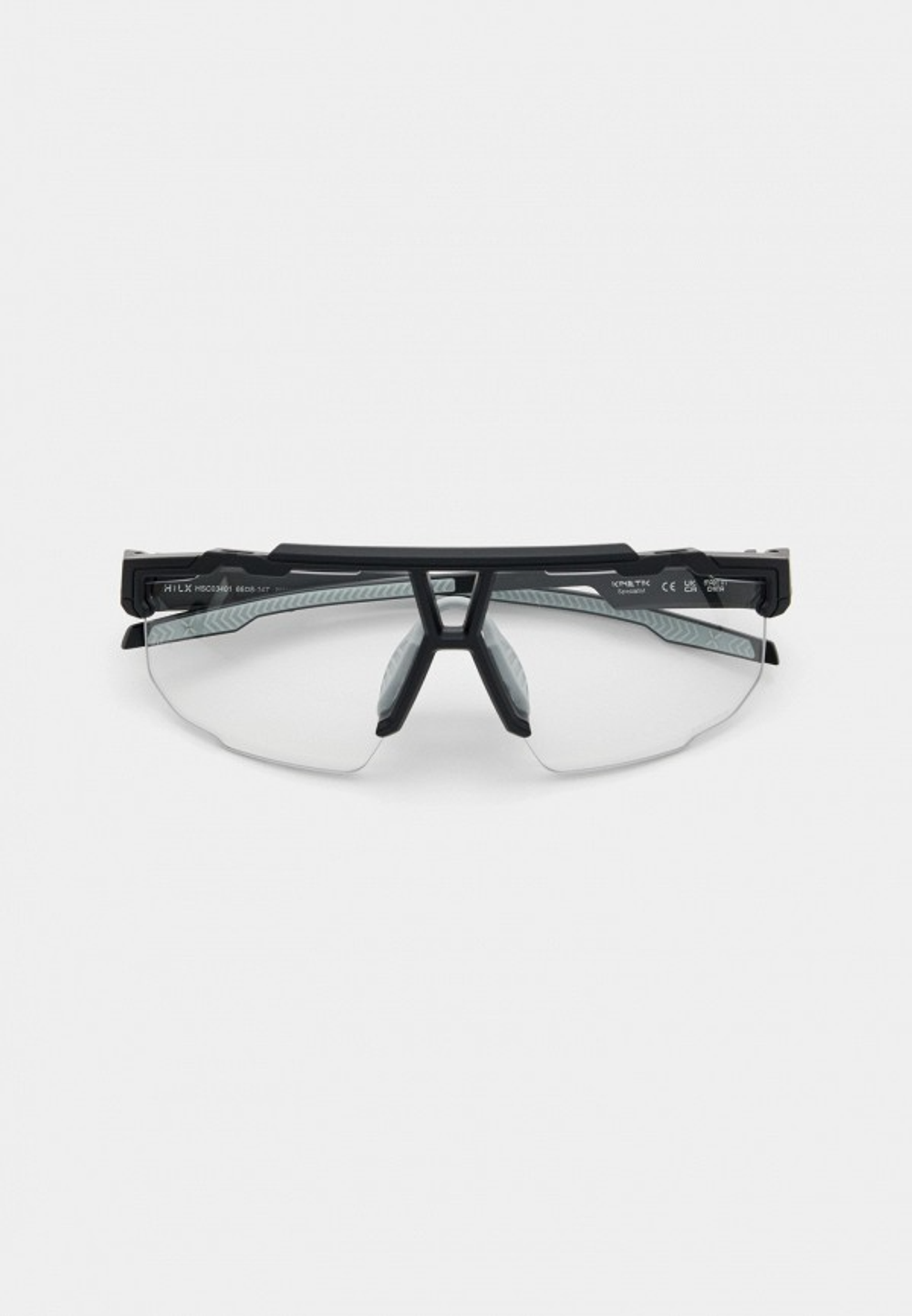 Спортивные очки HILX Specialist Matt Solid Black / Blue Block Lens