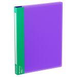 Папка на 2-х кольцах, 24мм, Berlingo Envy, 700мкм, корешок с карманом, фиолетовая, с внутр. карманом