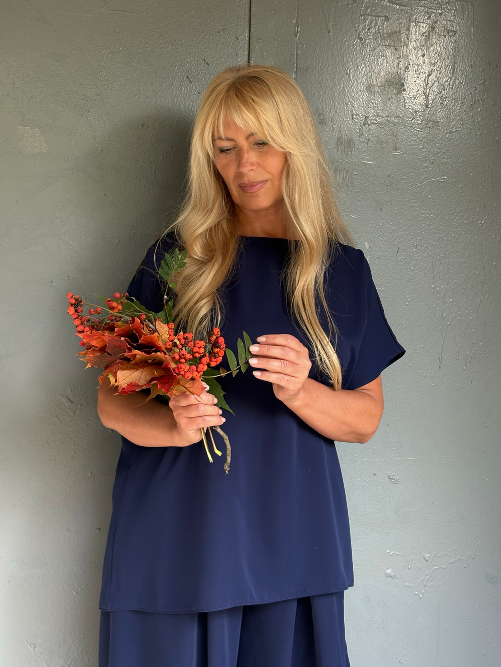 Костюм  /чернильный