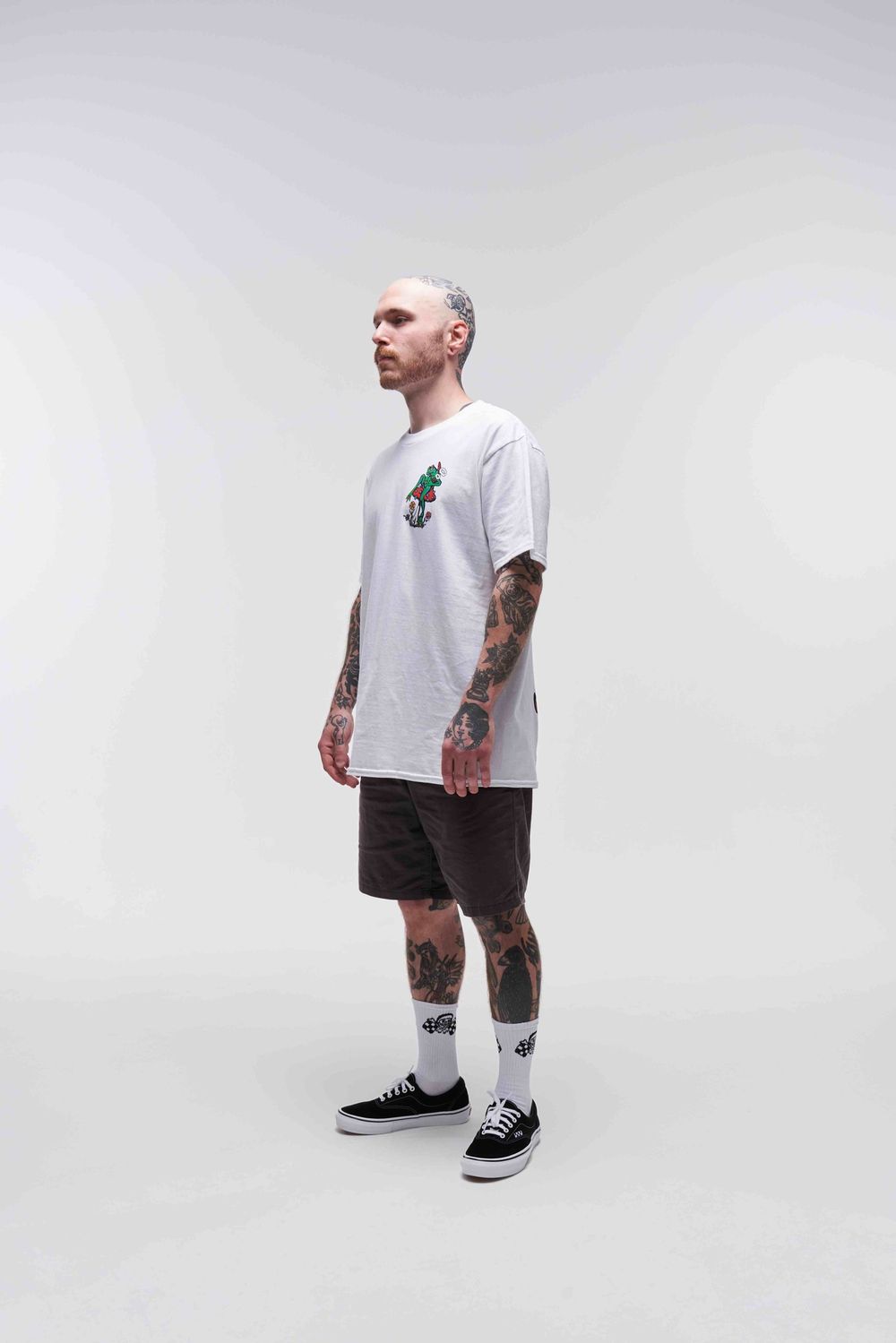 Футболка Old Lizard Wizzard 2.0 Белая