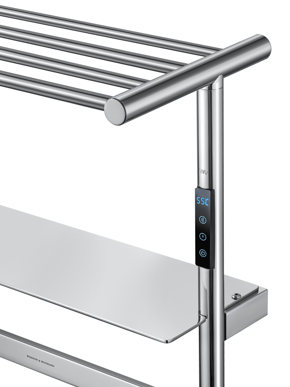 Полотенцесушитель электрический WONZON & WOGHAND DÜSSELDORF, Хром (WW-A208-CR)