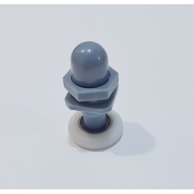 Ролик с эксцентриком, универсальный, с увеличенным вылетом от стекла (от оси ролика до стекла - 20мм) 23мм