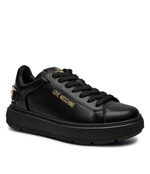 Кожаные кроссовки Love Moschino - черный(JA15394G0LIA0)