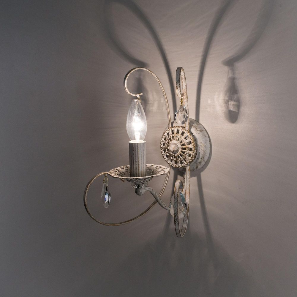 Citilux Джесси CL410312 Бра Белое с патиной