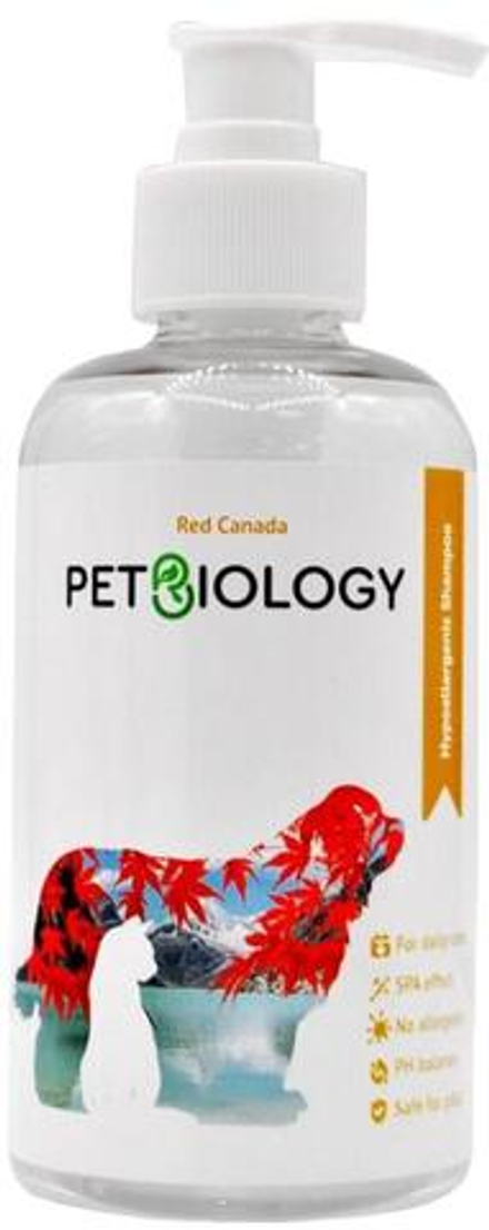 PetBiology Гипоаллергенный шампунь для кошек и собак, Канада, 300мл