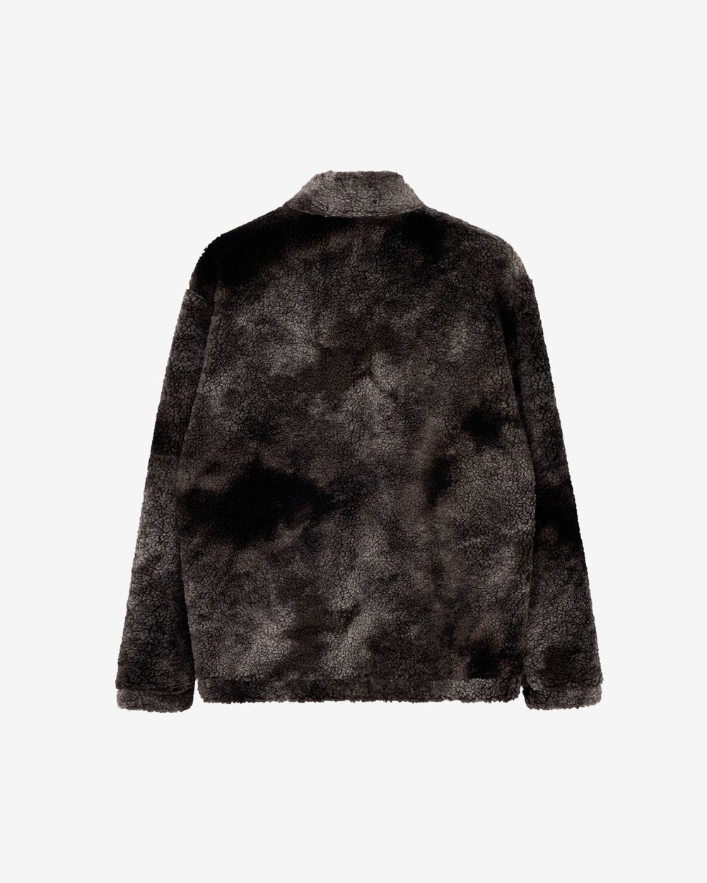 Толстовка Magamaev на молнии Turbofleece Tie Dye Black/Grey