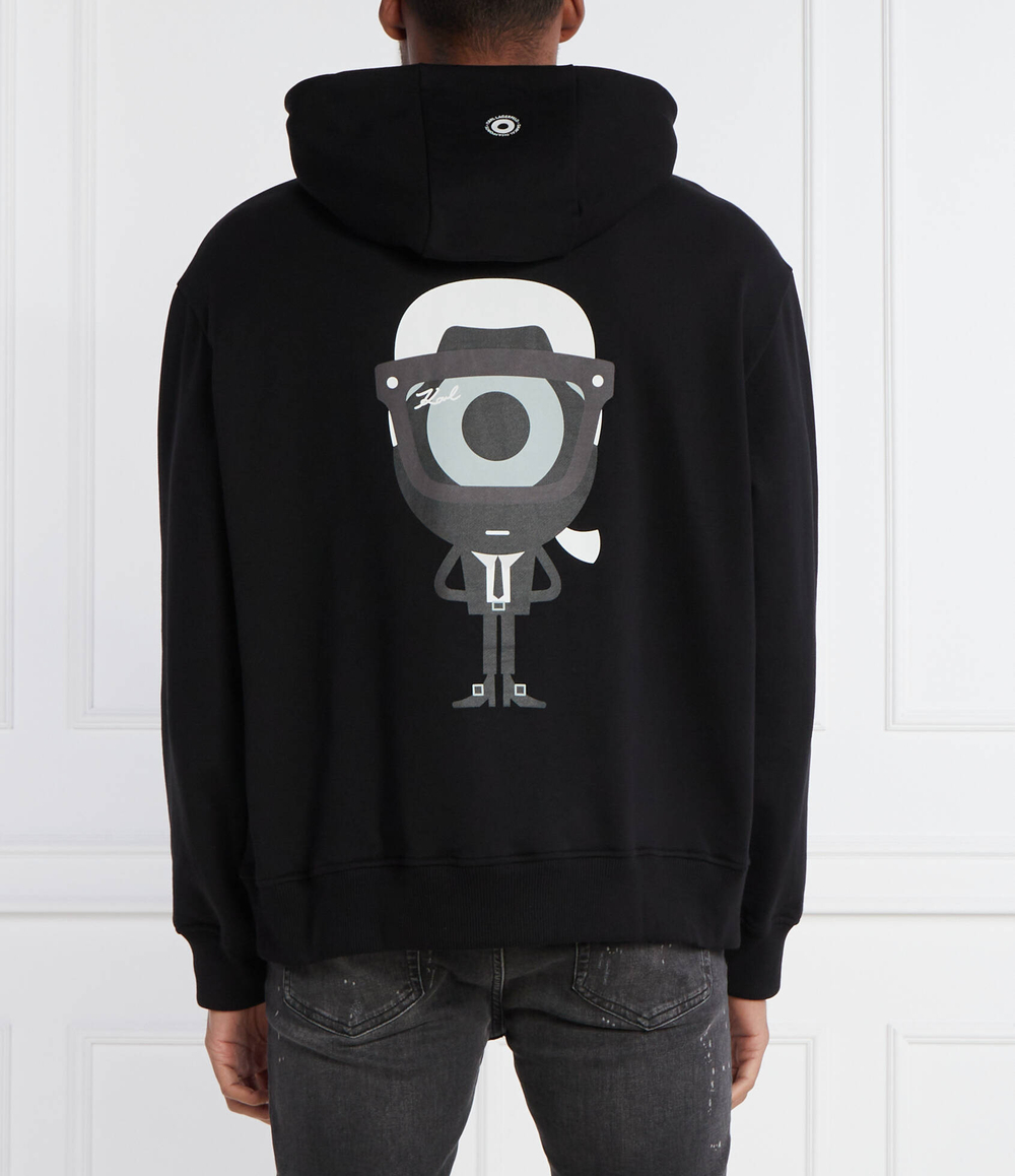 Худи Karl Lagerfeld x Darcel Disappoints Karl Lagerfeld - черный(705099 542930)