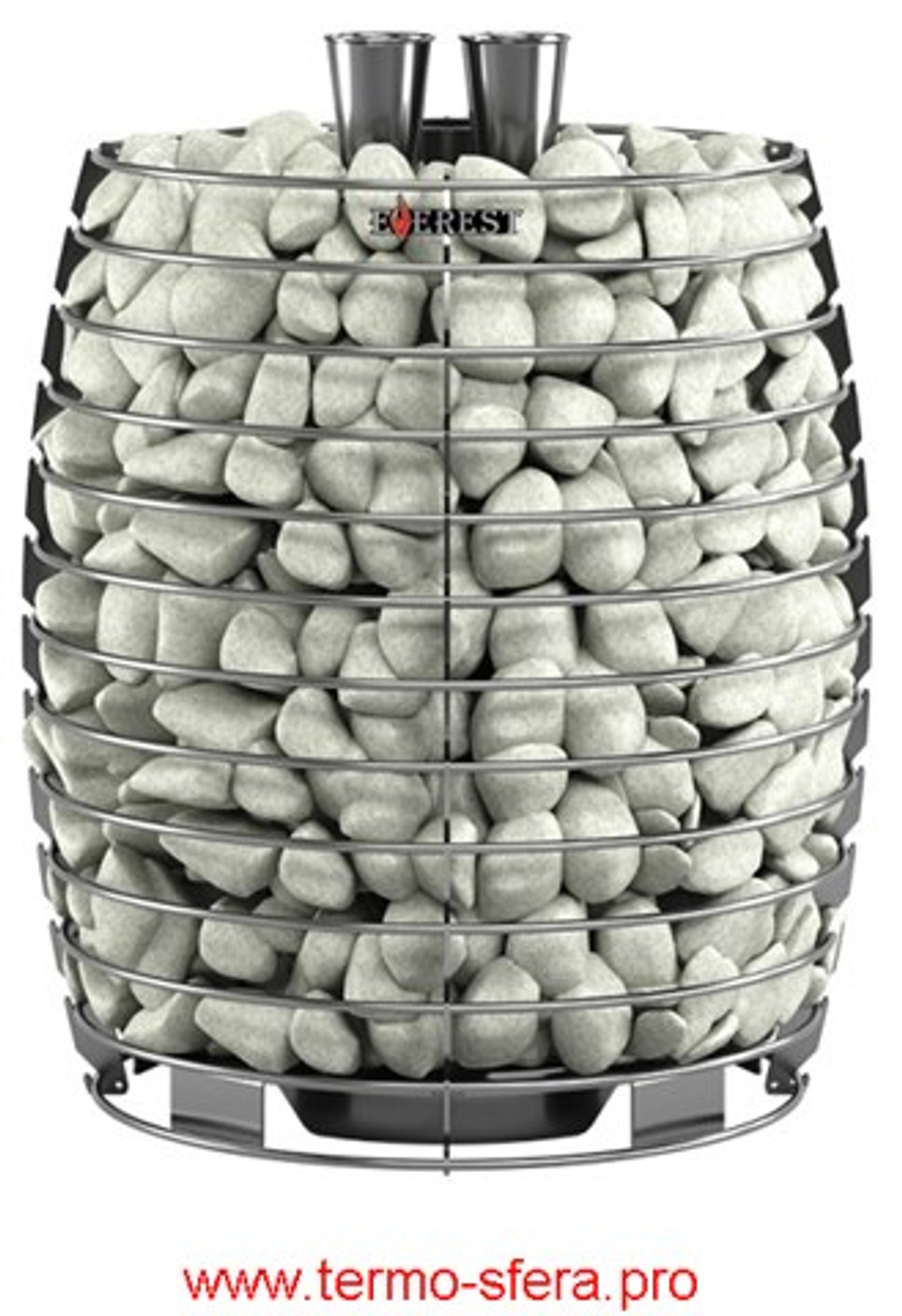 Печь для бани Эверест "Steam Heat" 24 INOX