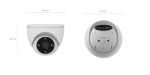 Купольная всепогодная Wi-Fi камера EZVIZ H4 3 МП c распознаванием людей и авто