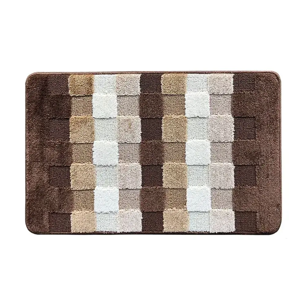 Коврик для ванной L'CADESI Marathon, 60, Блок, бежевый, Турция