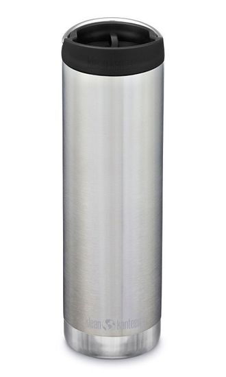 Термокружка Klean Kanteen TKWide Cafe Cap 20oz (592 мл) Brushed Stainless
