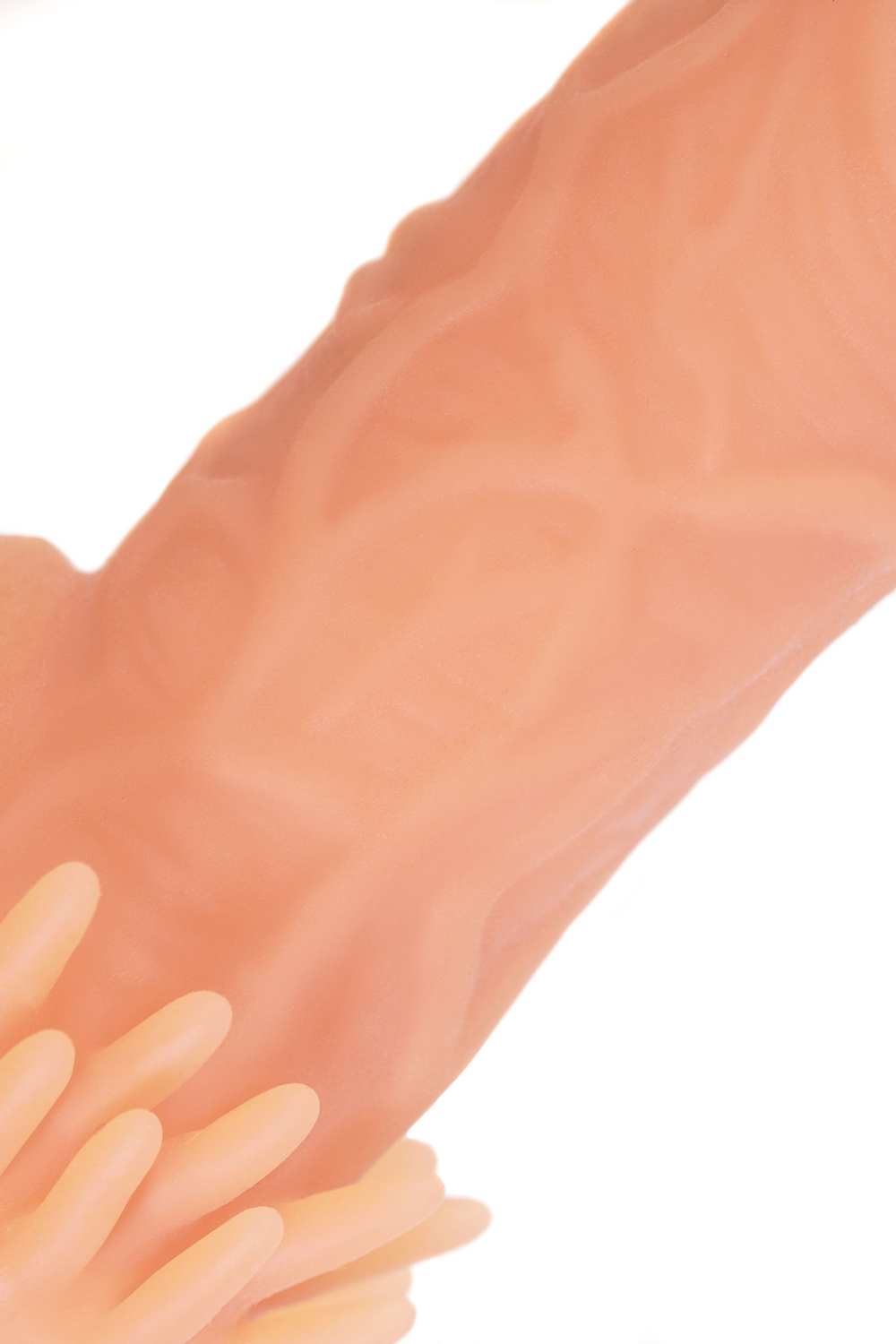 Насадка Kokos с дополнительной стимуляцией телесная 14 см