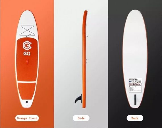 Надувная SUP-доска JS Board GQ Orange GQ290 290х76х10 см полный комплект