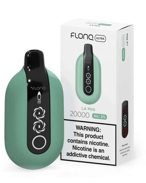 Купить Одноразовый Pod Flonq Ultra - LA Mint (20000 затяжек)
