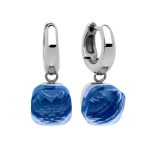 Серьги Qudo Firenze Light Sapphire 300186 BL/S
