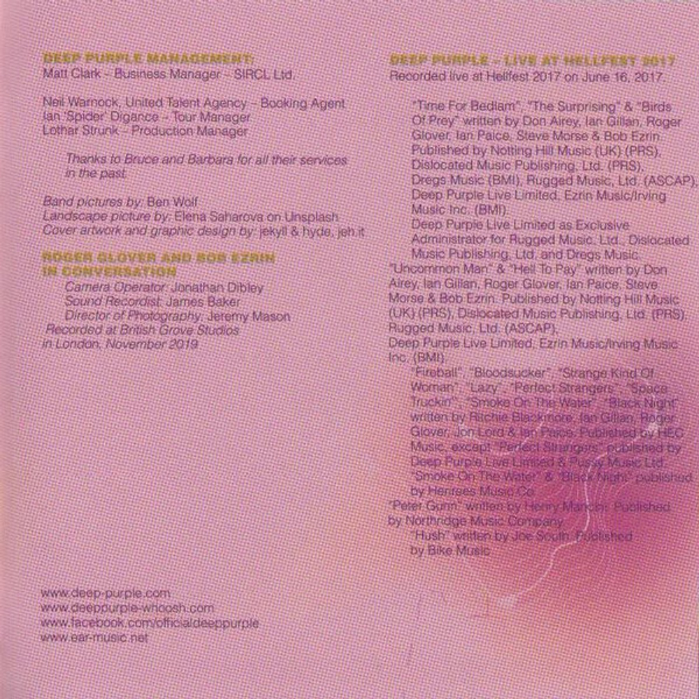 Deep Purple / Whoosh! (Limited Edition)(CD+DVD)(RU)