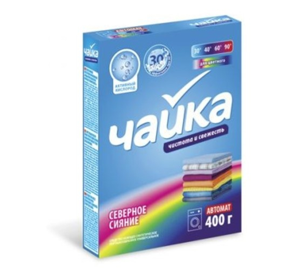 ЧАЙКА 0,4 КГ АВТ СЕВЕРНОЕ СИЯНИЕ ДЛЯ ЦВЕТНОГО *18