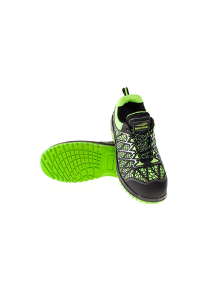 Полуботинки (кроссовки) МИСТРАЛЬ -НЕОН ПУ ТПУ с ПКП АС (лайм) артикул PT2-C-L
