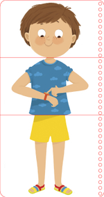 Первые книжки малыша. Оля и Коля идут гулять