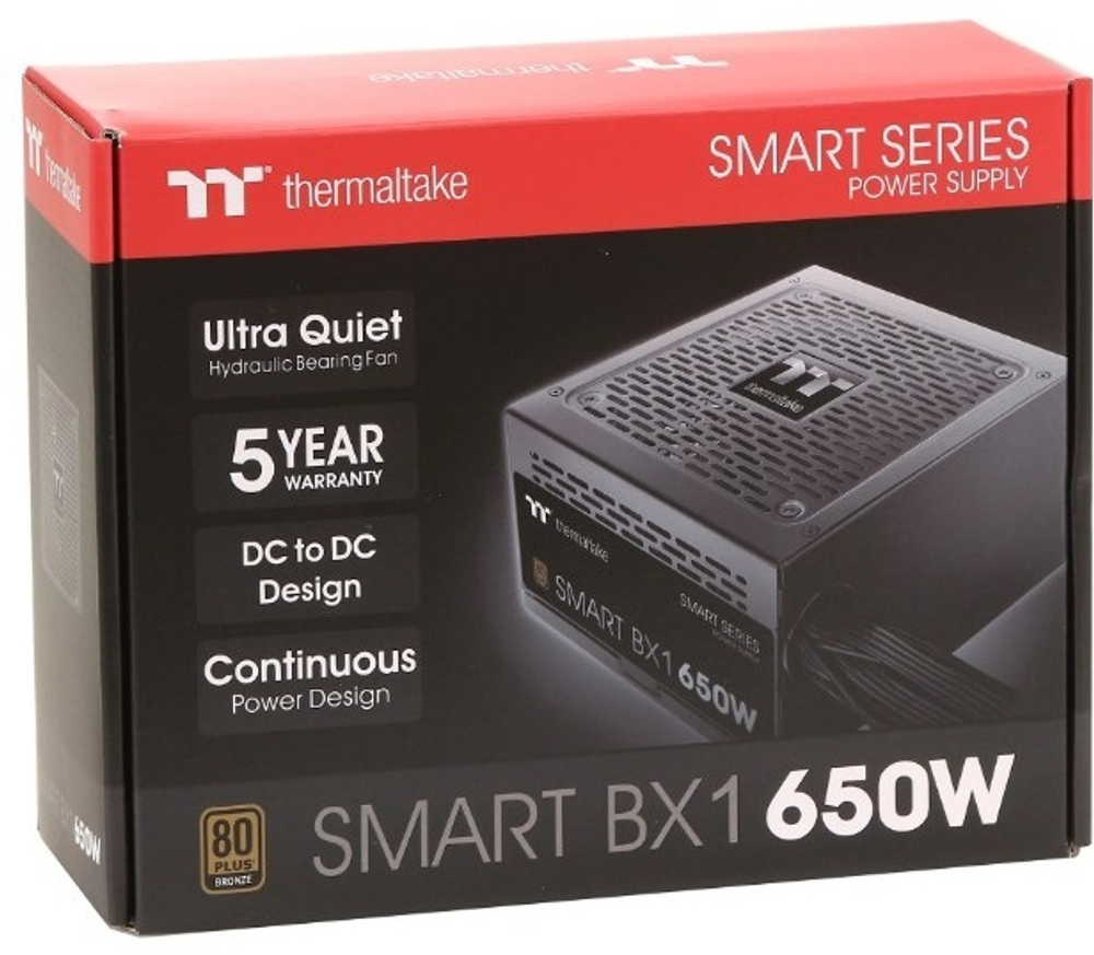 Блок питания Thermaltake Smart BX1 PS-SPD-0650NNFABE-4 650 Вт