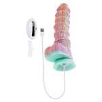 Фантазийный вибратор на присоске Fantasy - 27,6 см. (Цвет: разноцветный)