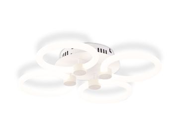 Потолочный светодиодный светильник с пультом 82W 3000K-6400K FA3808/4 WH белый Acrylica Original Ambrella