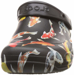 Сабо Crocs Work Bistro Graphic Clog Black Tangerine