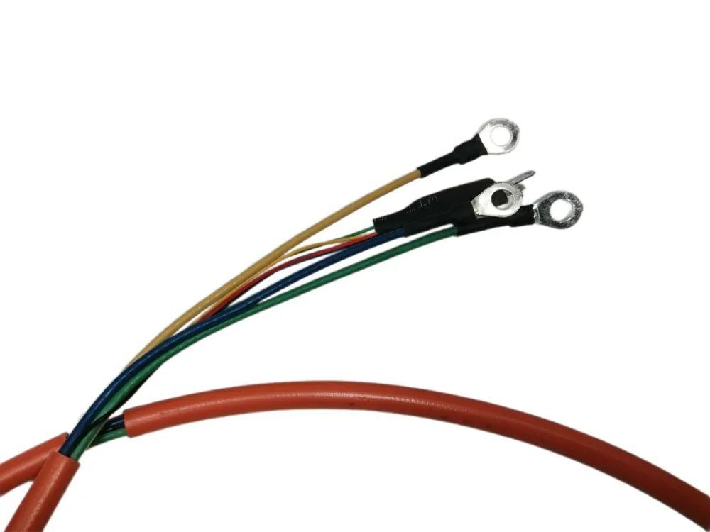Провод на мотор колесо (кабель) S сечения 3х3.0мм2 + 5х0.2мм2 с разъемами (общий D 7.3мм)