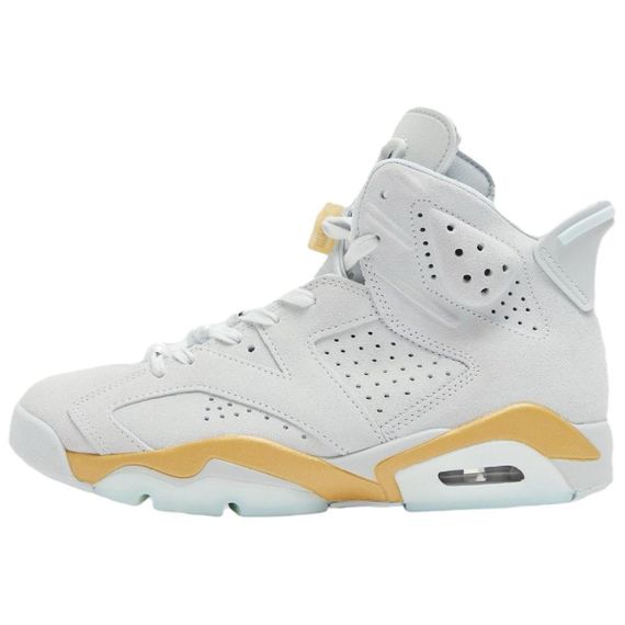Jordan Air Jordan 6 Винтажные баскетбольные кроссовки High Top Серые Женские