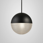 Подвесной дизайнерский светильник  LENS FLAIR by Lee Broom (черный)
