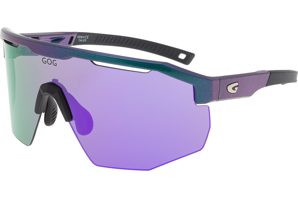 Спортивные очки GOG Argo / Metallic Purple/Green / Reflex Purple