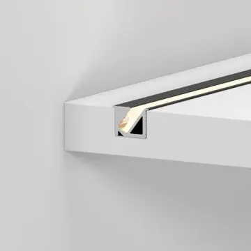 Профиль для контурной подсветки 2м 044084 черный SL-BEVEL-H10-F14-2000 ANOD BLACK Arlight