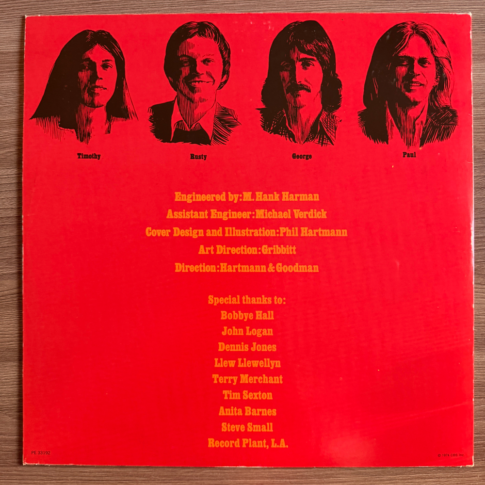 Poco ‎– Cantamos (США 1974г.) Т