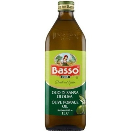 Оливковое масло BASSO Для жарки (Pomace) 1 л, Италия