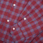 Рубашка One Two Cowboy Shirt Wine винная