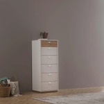 Комод высокий (белый) ENZA HOME POLKA EH56255