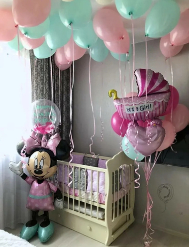 Шарики на выписку