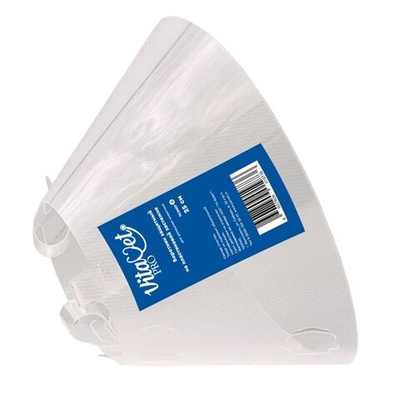 Воротник VitaVet PRO защитный, на застежке, размер № 6, высота 25 см