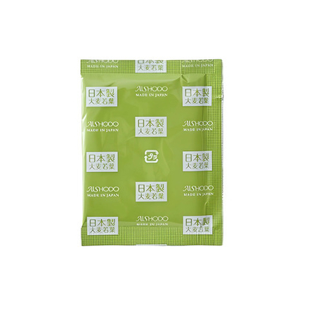 Аодзиру из ячменя со вкусом зеленого чая AISHODO Japan Omugi-wakaba Aojiru