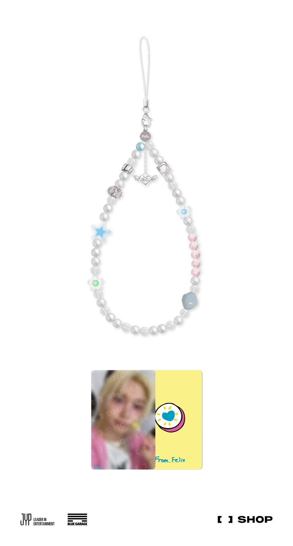 Мерч Stray Kids - dominATE : celebrATE [BEADS STRAP by Felix]