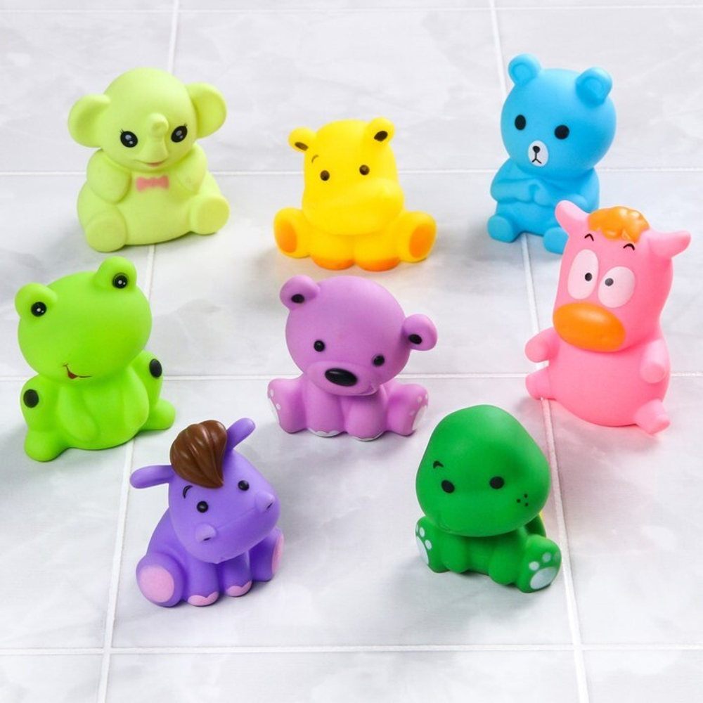 Игрушка для ванной «Зверята», цвета МИКС 1593272