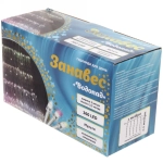 Гирлянда для дома ЗАНАВЕС «Водопад» ш3,0* в2,5 м 360 ламп LED, прозрач.пров, 8 реж, IP-20, Мультицвет (возможность соединения)