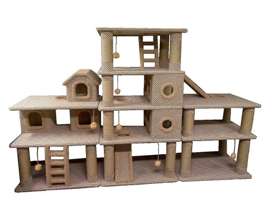 Комплекс для кошек К-305 ( 3 отдельных модуля)