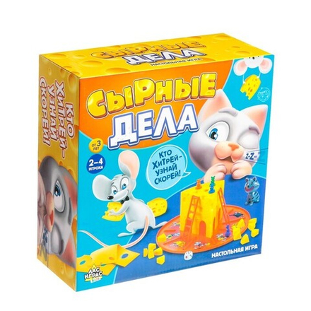 Настольная игра "Сырные дела"