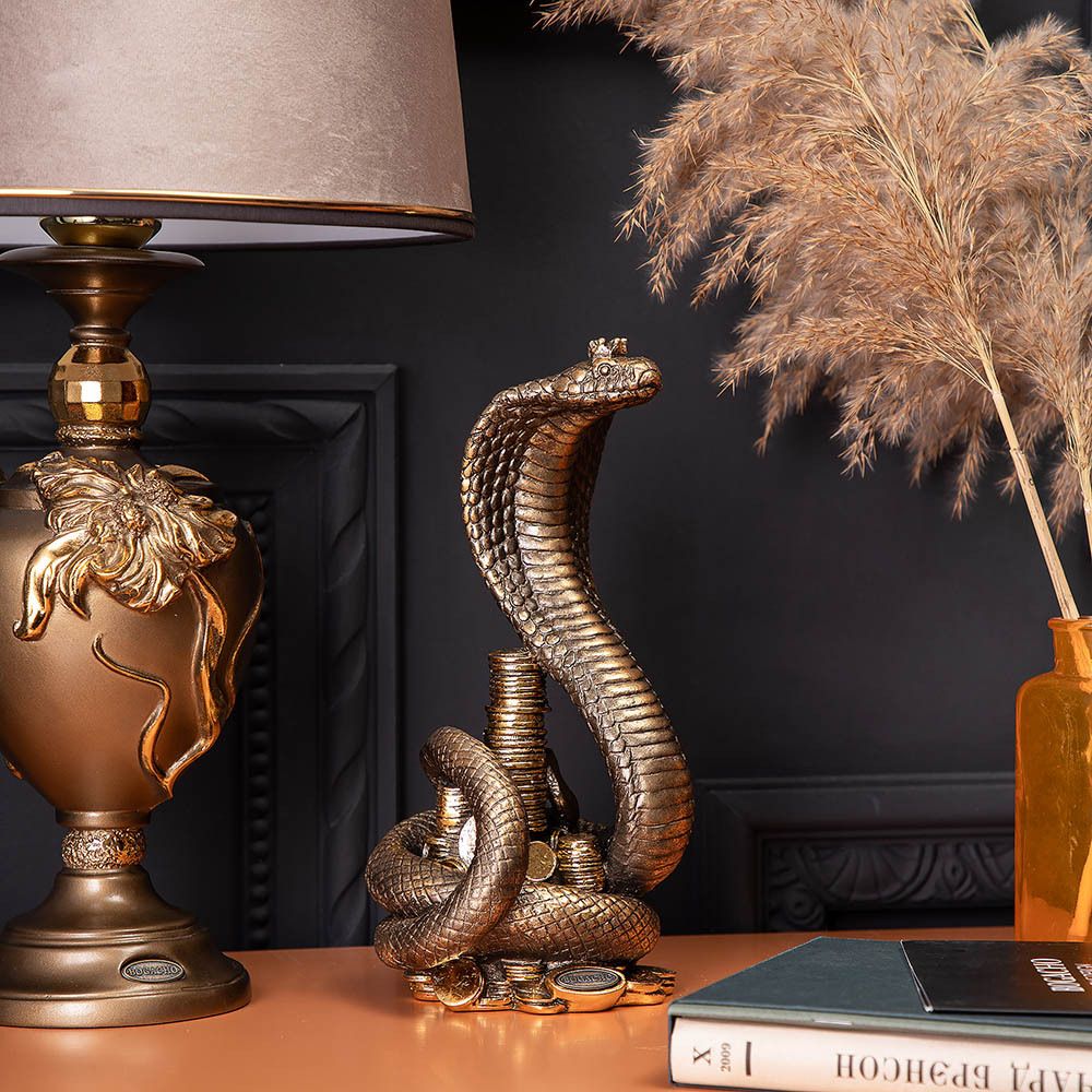 Змея Кобра Астрид Бронза