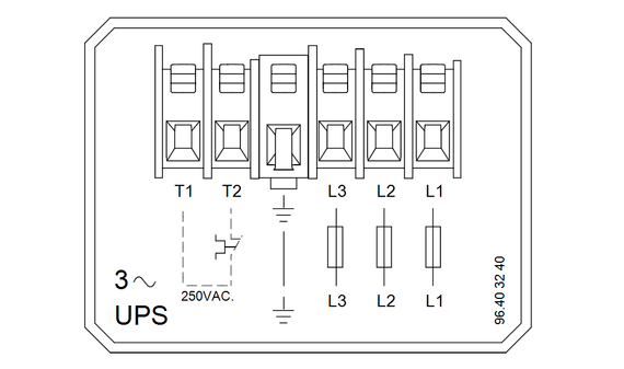 Grundfos UPS 65-185 F, (3x400 В)