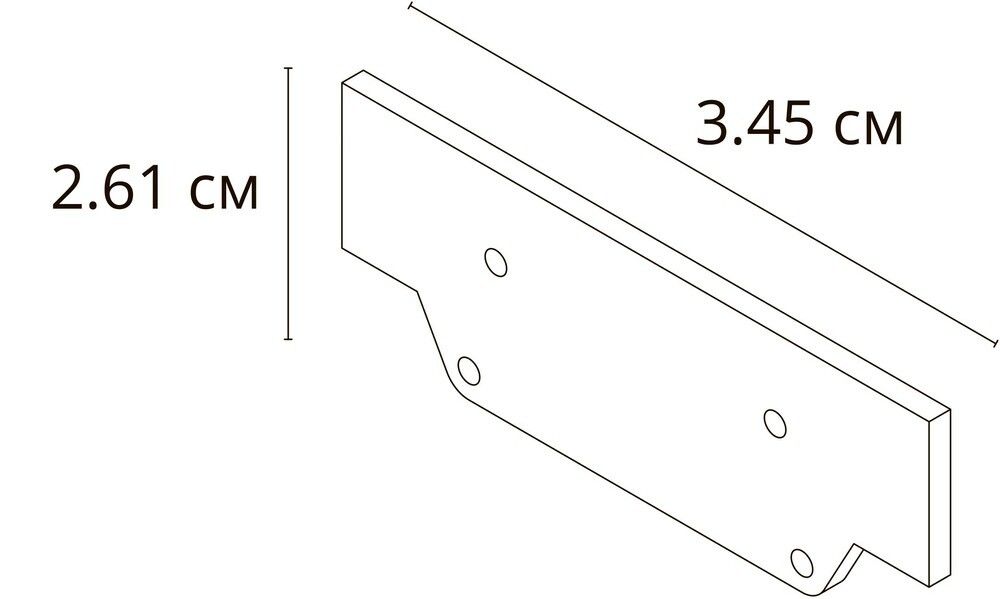 Заглушка для профиля Arte Lamp