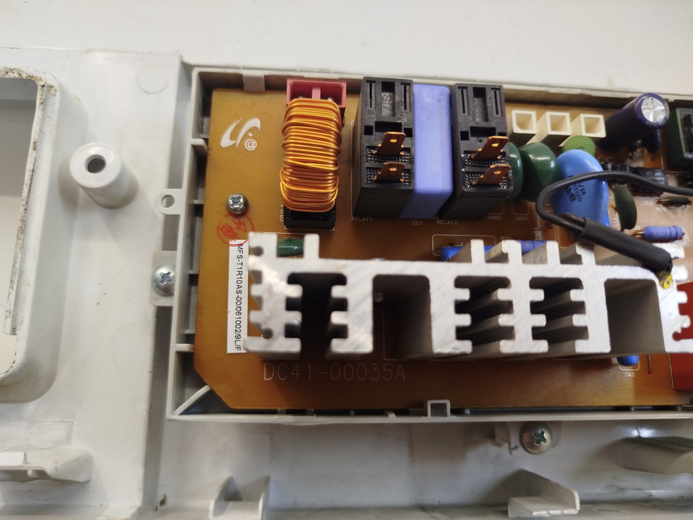 431 Силовой модуль и панель индикации в сборе для стиральной машины Samsung WF652056V / MFS-T1R10AS-00 б/у